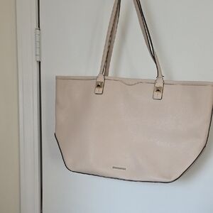 Rebecca Minkoff Elegant Cream Tote Bag